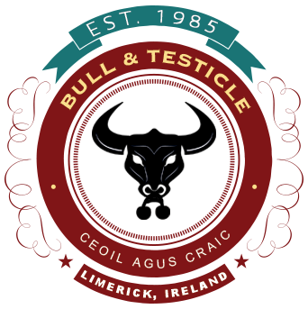 Bull & Testicle Logo